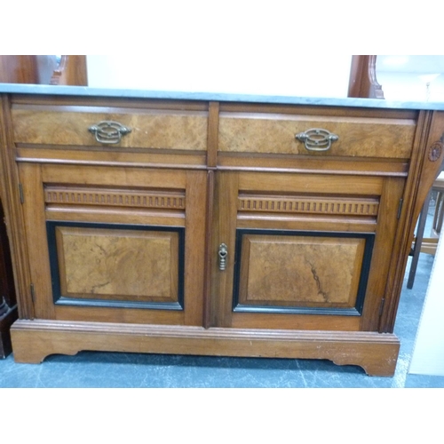 323 - Marble top washstand.