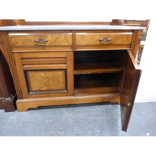 323 - Marble top washstand.