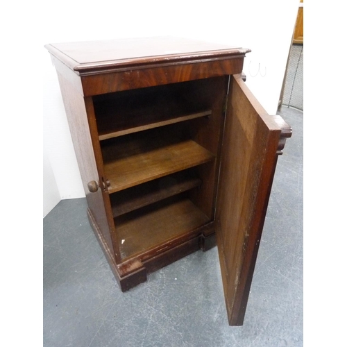 339 - Mahogany cupboard.