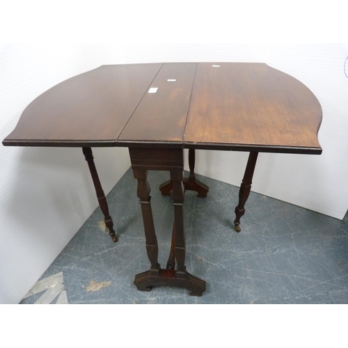 361 - Mahogany Sutherland table.