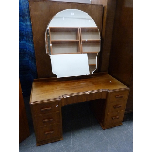 419 - Mahogany dressing table.