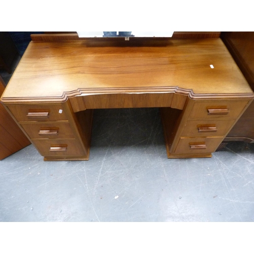 419 - Mahogany dressing table.