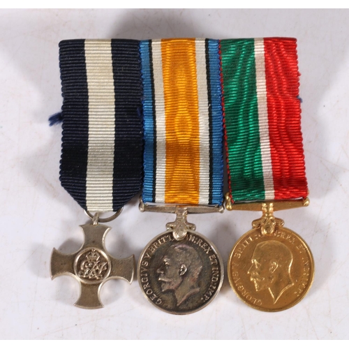 959 - The medals of Captain Joseph Harry Cole DSC (Marine Superintendent for William Thomson and Co of Lei... 