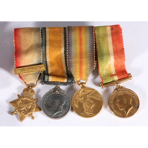 960 - Medals of Lieutenant Alexander Peters of the Royal Naval Reserve including WWI war medal, victory me... 