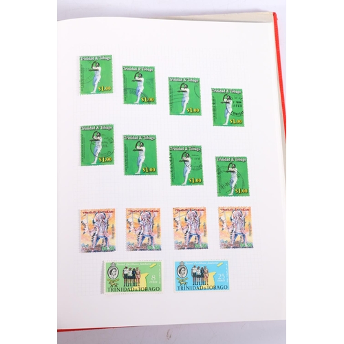 578 - World used and mint mixed collection held in five Barrington Adaptable stamp albums in cardboard sli... 