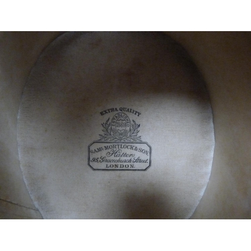 26 - Samuel Mortlock & Sons top hat.