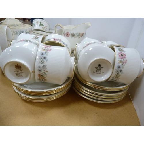 272 - Royal Albert and Paragon 'Belinda' tea wares and Wedgwood 'Wild Strawberry' dishes.