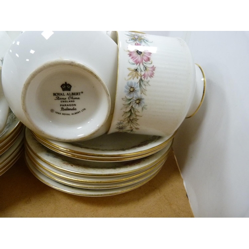 272 - Royal Albert and Paragon 'Belinda' tea wares and Wedgwood 'Wild Strawberry' dishes.