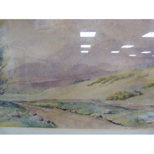 274 - A THOM, rural scenes, watercolours.  (2)