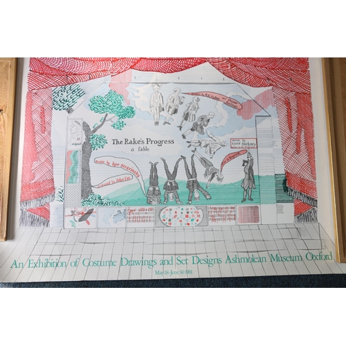 479 - David Hockney exhibition poster 