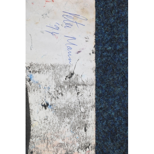 480 - PETER MANN, portrait of a gentleman, signed and dated '94, oil on paper, 60cm x 43cm.