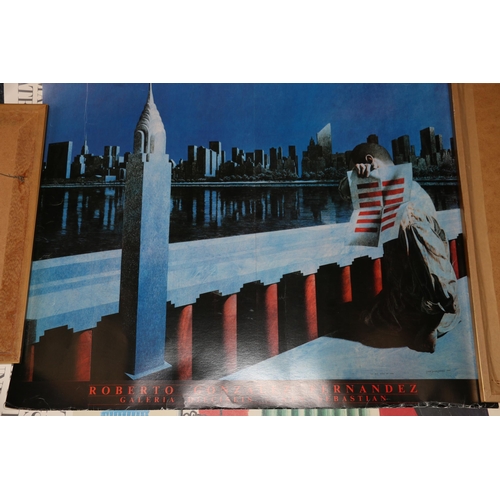 481 - Two 'The New World Festival of Arts' exhibition posters 1980, David Hockney 