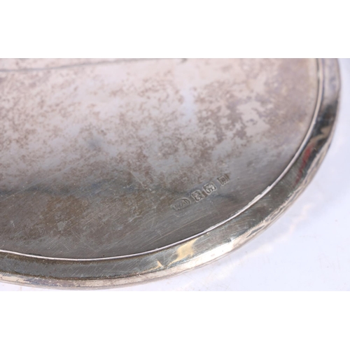 74 - George V silver four piece dressing table set by William Aitken, Birmingham 1911