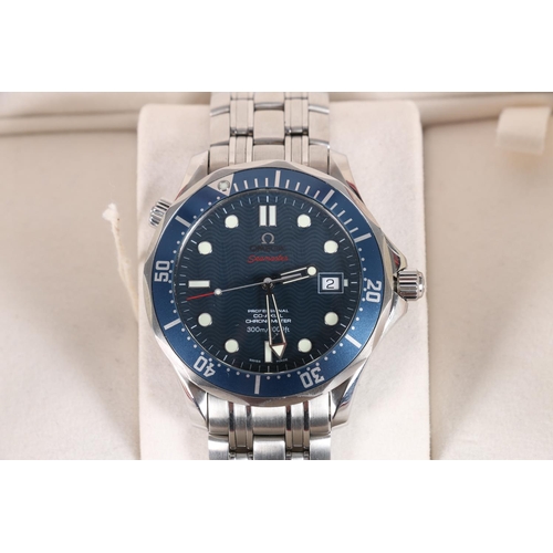 87 - Omega Seamaster Professional 300m Co-Axial automatic chronometer stainless steel wristwatch together... 