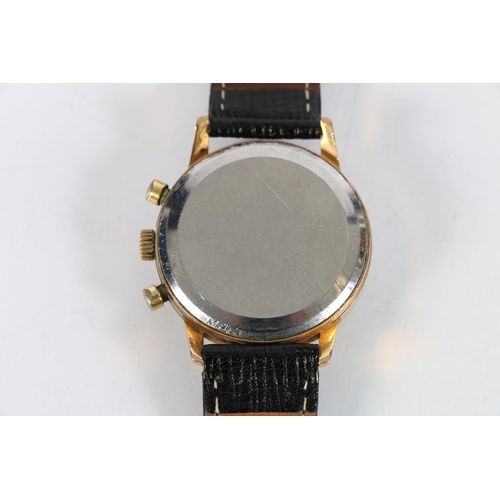 90 - Breitling Top Time chronograph automatic wristwatch. The main dial having two subsidiary dials, appl... 