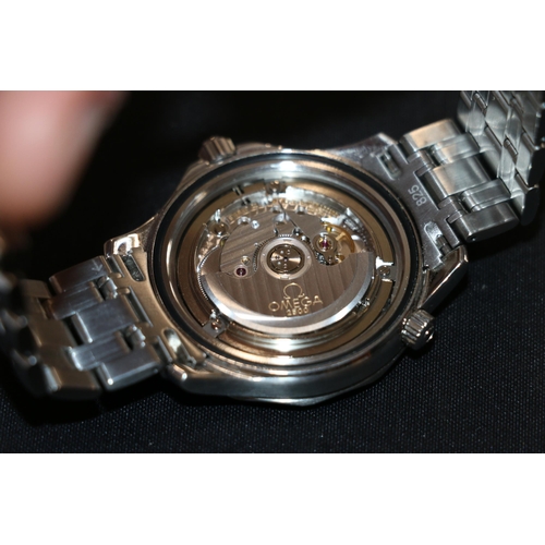 87 - Omega Seamaster Professional 300m Co-Axial automatic chronometer stainless steel wristwatch together... 