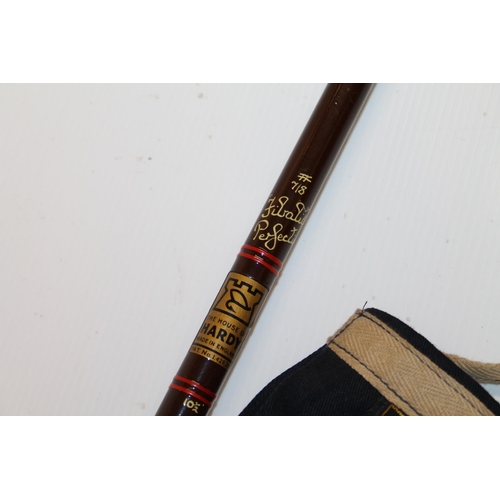 123 - House of Hardy #7/8 Fibrafile Perfection 10 1/2 two-section fishing rod