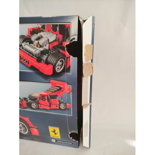 58 - Very scarce Lego Creator set No 10248 Ferrari F40. Open box with instructions. Some creasing to box ... 