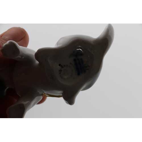 11 - Royal Copenhagen of Denmark, porcelain model of Siamese Pointer Puppy, number 1311.