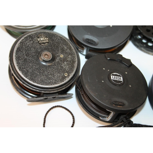 108 - Fishing reels including Pflueger 1890 Supreme, Leeda LC60, Abu Diplomat 156, Condex etc.&nbsp;