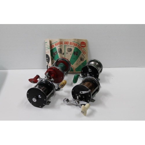 110 - K P MORRITT LTD, Intrepid Sea Streak, two Penn 160 reels and another, (4)