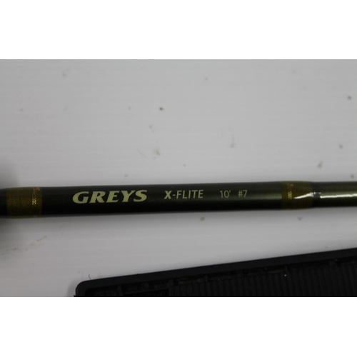 138 - Greys X-Flite 10' #7 four-section fishing rod