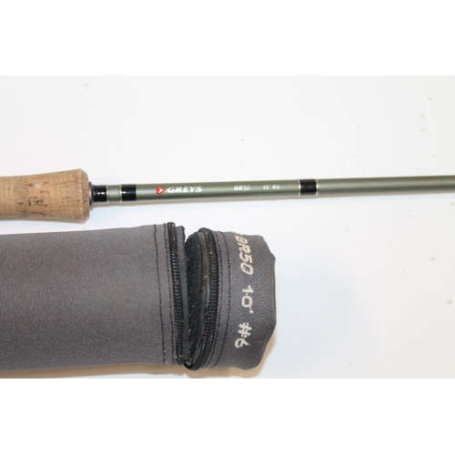 139 - Greys GR50 10' #6 four-section fishing rod