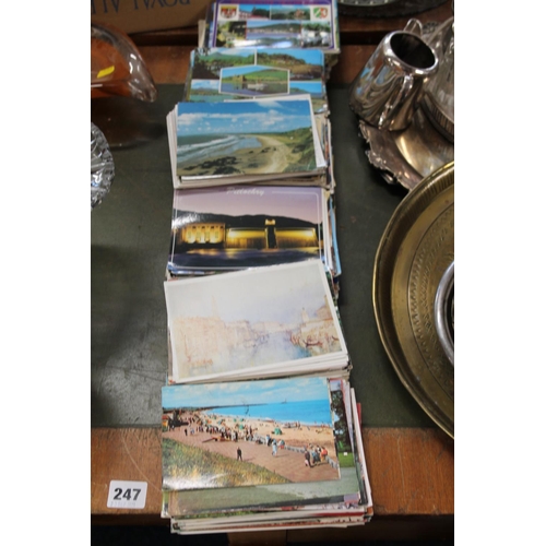 247 - Collection of modern postcards.