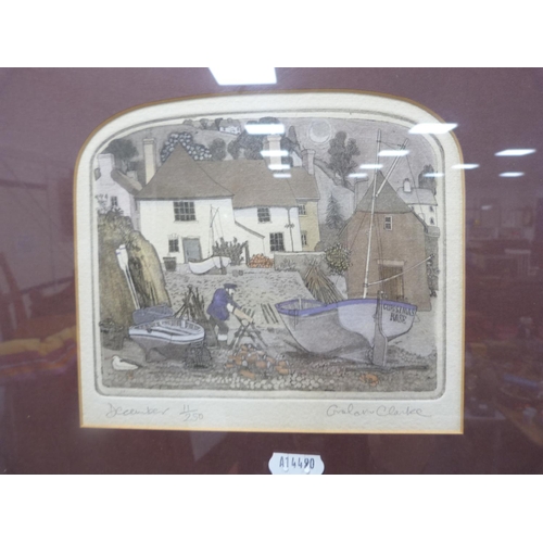 60 - GRAHAM CLARKE, signed limited edition prints.&nbsp; (4)