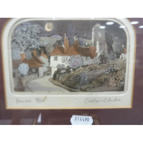 60 - GRAHAM CLARKE, signed limited edition prints.&nbsp; (4)