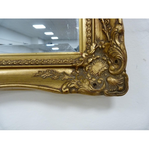 78 - Gilt framed wall mirror.