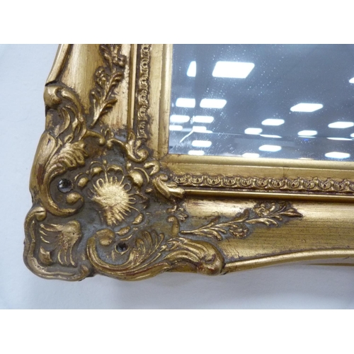 78 - Gilt framed wall mirror.