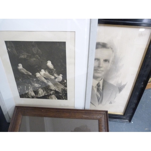 87 - Wall hanging made with Medieval tile fragments reputedly from Lincoln Cathedral, three photographs i... 