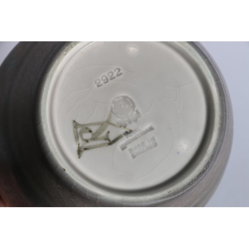 34 - Pilkington's Royal Lancastrian vase, #2922, 'R'&nbsp; in shield monogram for Gladys Rogers, 15cm tal... 