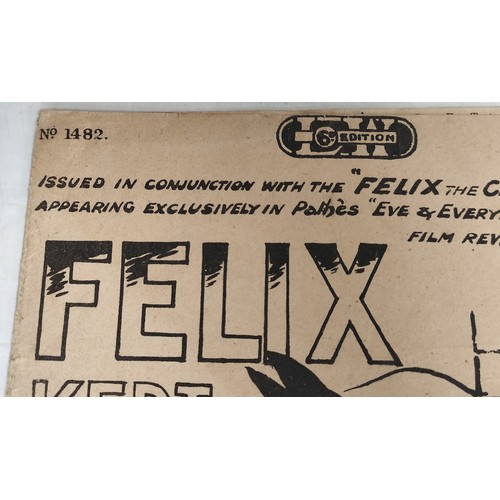 600 - Vintage sheet music to include Felix the Cat 