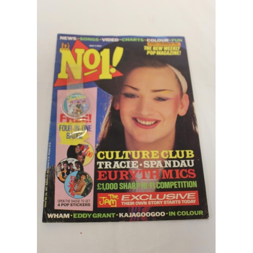 594 - First Edition (7 May 1983) of It's No1! magazine featuring Culture Club, comes complete with the Fre... 