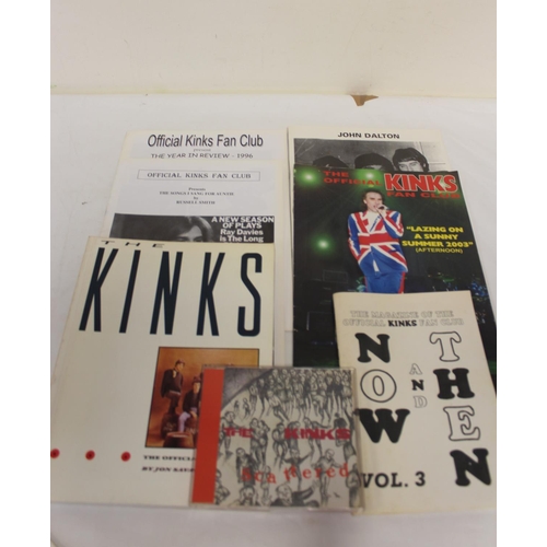 599 - Collection of Kinks posters to include Ray Davies The Unauthorised Autobiography poster X3, The Kink... 