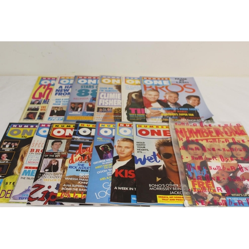 595 - No1! Magazines from 19 December 1987 until 18 January 1989, all magazines are complete with the free... 