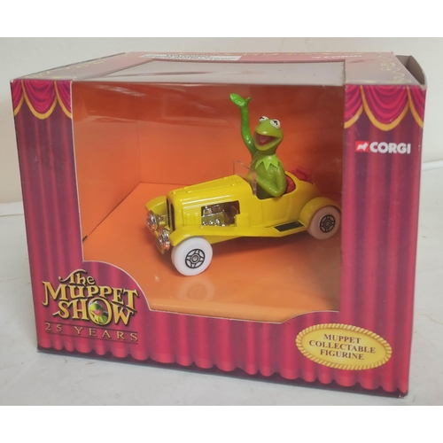 80 - Corgi The Muppet Show 25th anniversary four sealed figurines to include Miss Piggie CC06603, Fozzie ... 