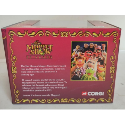 80 - Corgi The Muppet Show 25th anniversary four sealed figurines to include Miss Piggie CC06603, Fozzie ... 