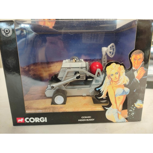 86 - Four boxed Corgi James Bond figures to include three James Bond Definitive Collection figures compri... 