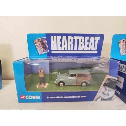 91 - Eight Boxed Corgi collectors cars mostly film & TV related to include The Persuaders Brett Sincl... 