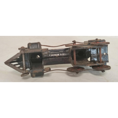 3 - Late Victorian cast iron model train C1890s likely American in origin and similar to those produced ... 