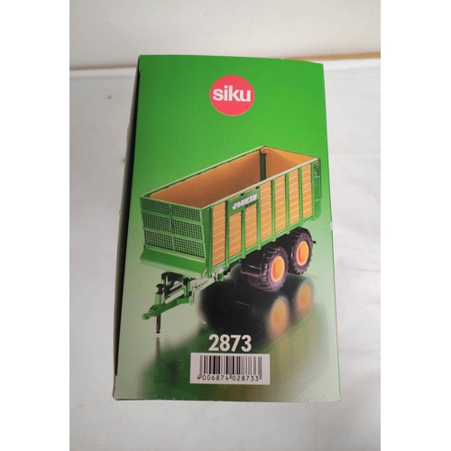 71 - Quantity of Siku 1:32 scale boxed agricultural implements to include a Joskin silage trailer 2873, a... 