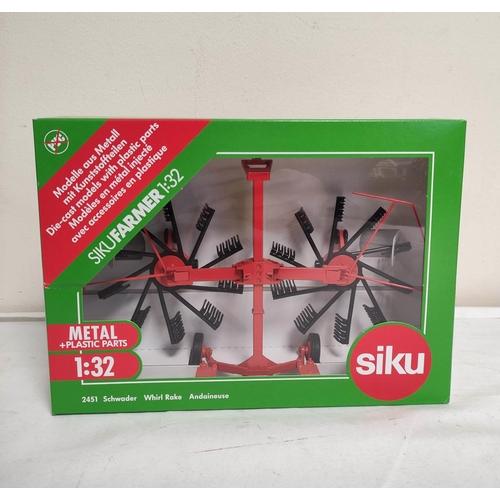 71 - Quantity of Siku 1:32 scale boxed agricultural implements to include a Joskin silage trailer 2873, a... 