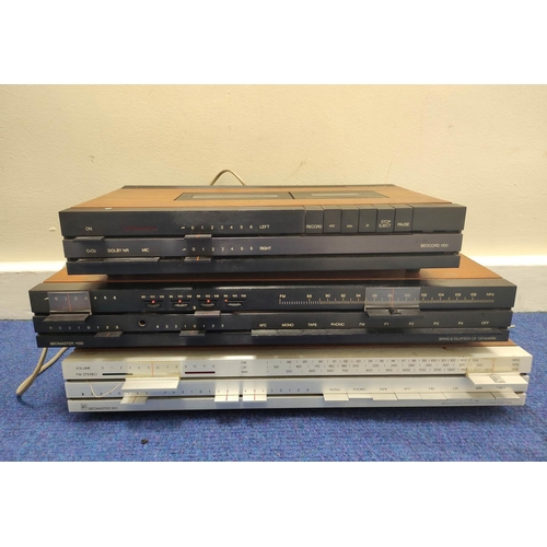 605 - Three Bang and Olufsen accessories Beocord 1100, Beomaster 1100 and a Beomaster 901.