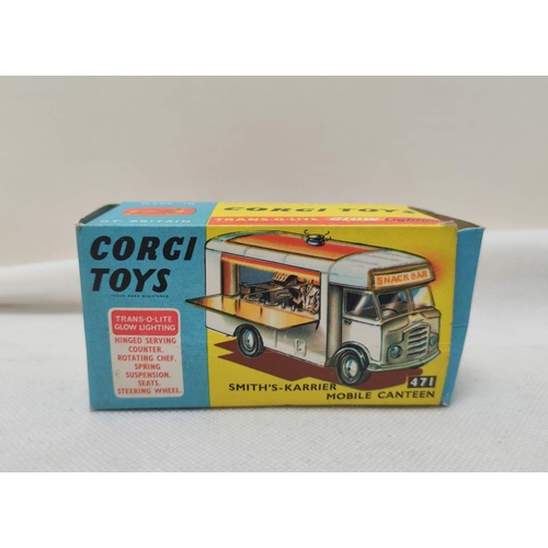 11 - Corgi Toys model 471 Smith's-Karrier mobile canteen 