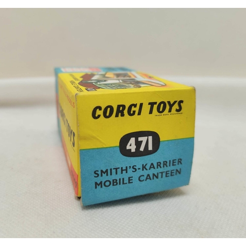 11 - Corgi Toys model 471 Smith's-Karrier mobile canteen 