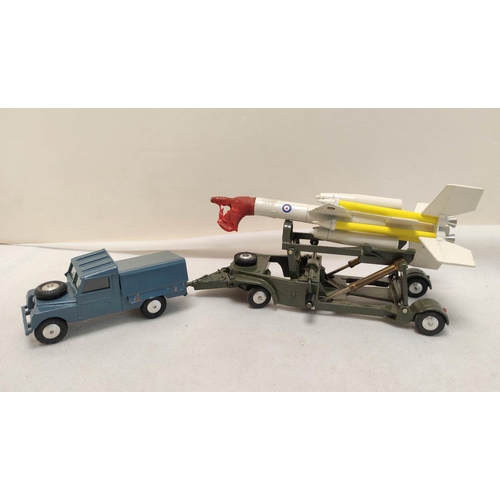 15 - Corgi Toys Gift Set No 4 of a Bristol Bloodhound guided missile with launching ramp & RAF Land R... 