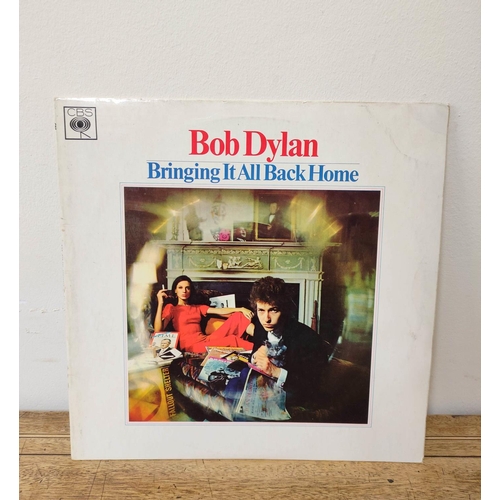 589 - Collection of Bob Dylan Lps to include a reissue of Highway 61 Revisited and a first mono pressing o... 